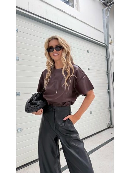 Vínový top Loose Fall BeChick ❤