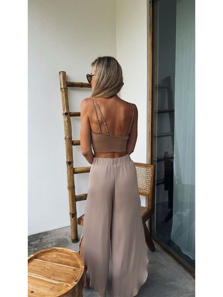 Mocha sportovní podprsenka One Shoulder BeChick ❤