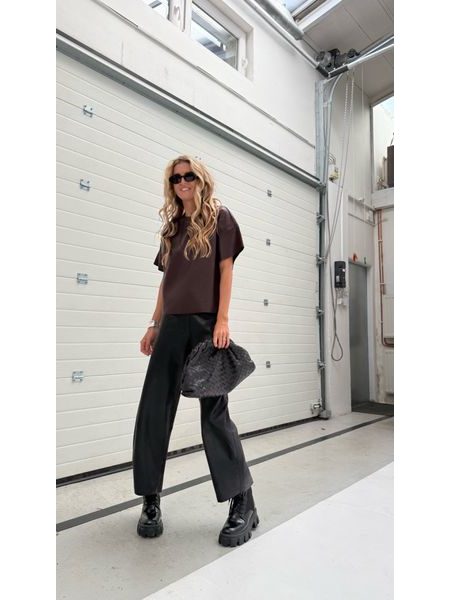 Černé kalhoty Loose Fall BeChick ❤