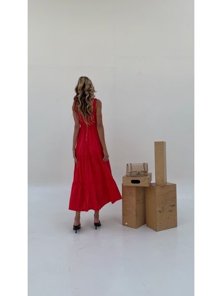 Red Desert Rose Dress BeChick ❤
