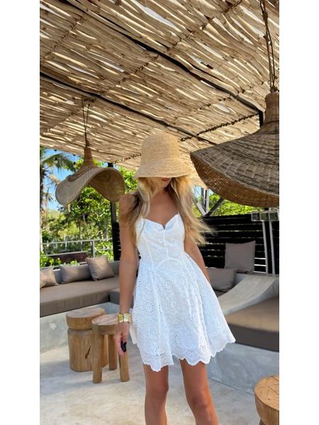 White Saint Barth BeChick Dress ❤