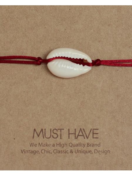 MUST HAVE series: Náramek Red Shell bracelet