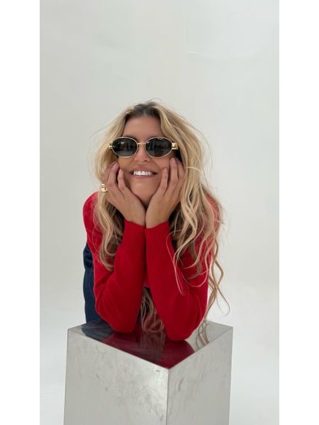 Red Jumper Simple BeChick ❤