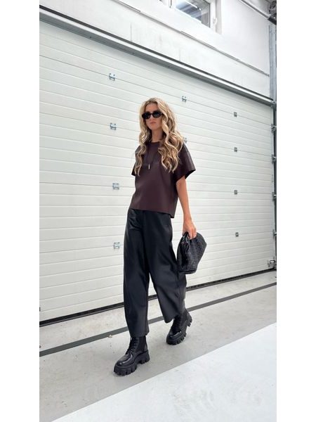 Černé kalhoty Loose Fall BeChick ❤