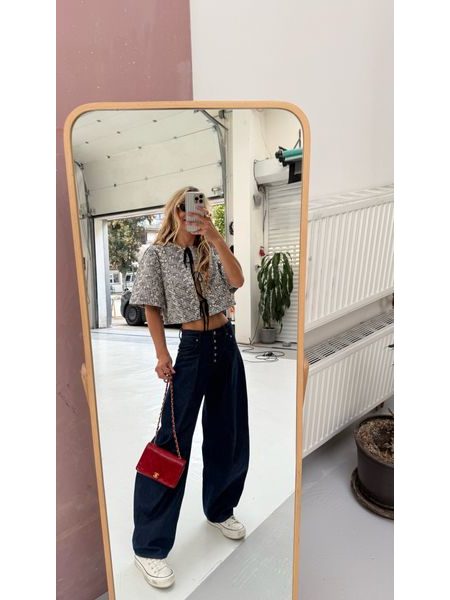 Kostkovaný top Millie BeChick ❤