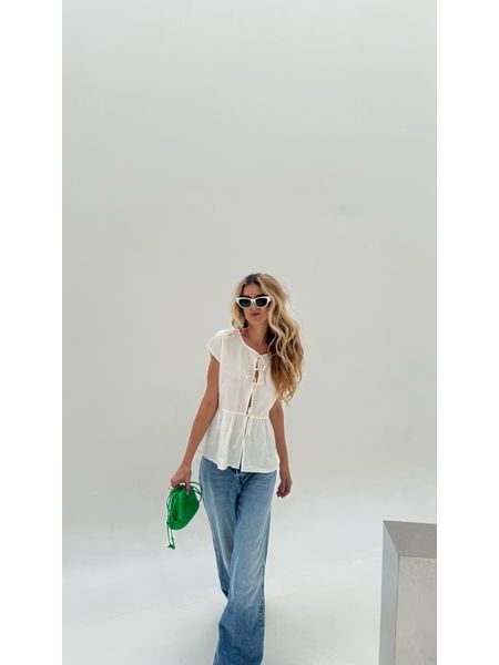 White Top Cotton Bow BeChick ❤