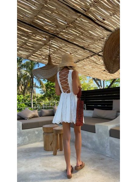 White Saint Barth BeChick Dress ❤