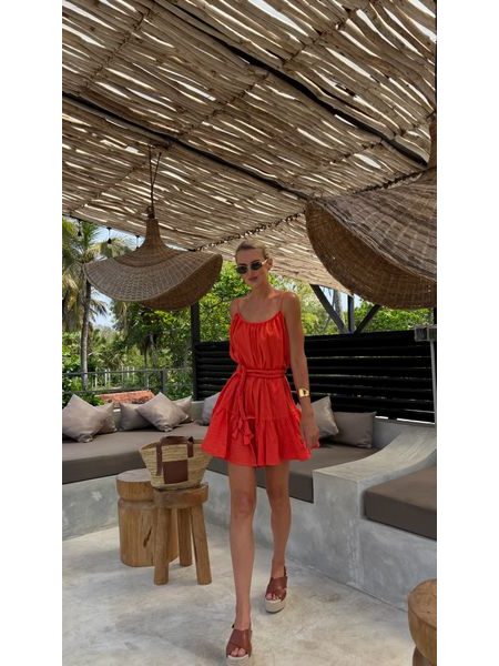 Oranžové šaty Samantha BeChick ❤