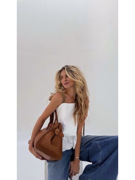 Bílý top Ruffle BeChick ❤