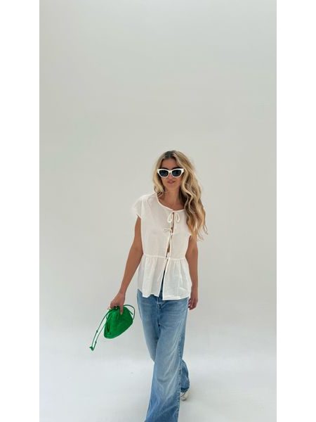 White Top Cotton Bow BeChick ❤