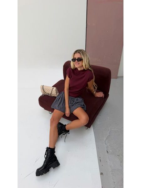 Porto Burgundy Jumper BeChick ❤