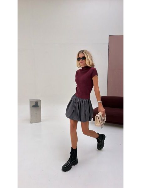 Grey skirt Elle BeChick ❤