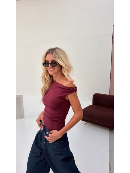 Burgundy Helene BeChick Top ❤