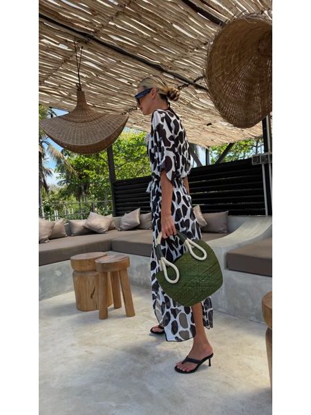 Leopardí kimono Black and White Bechick ❤