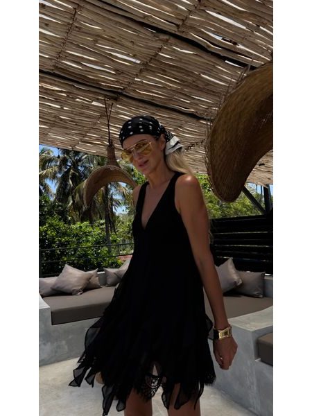 Černé šaty Glow BeChick ❤