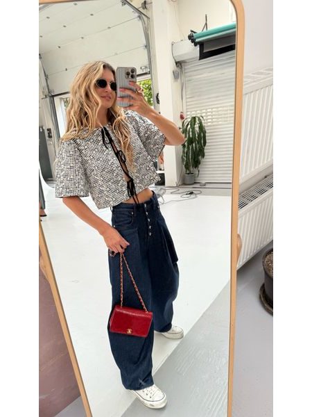 Kostkovaný top Millie BeChick ❤