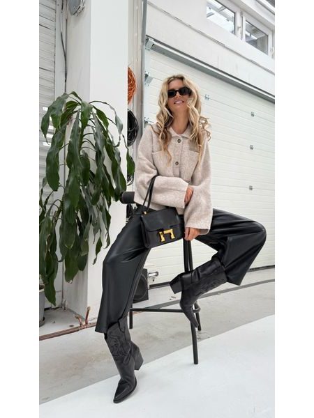 Béžový kabát Papyrus BeChick ❤