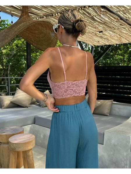 Pudrová krajková podprsenka Mellow BeChick ❤