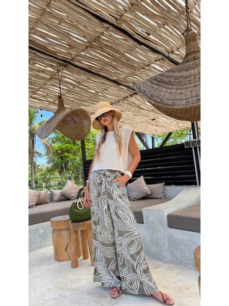 Kalhoty Olive Summer BeChick ❤