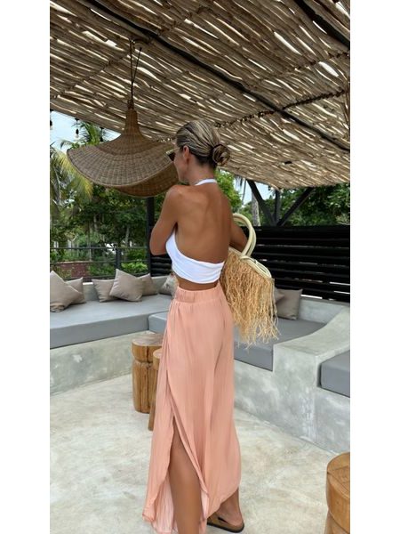 Bílá sportovní podprsenka Back Sheer BeChick ❤