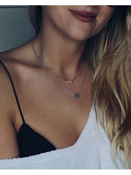 MUST HAVE series: Initial Silver Necklace Letter G
