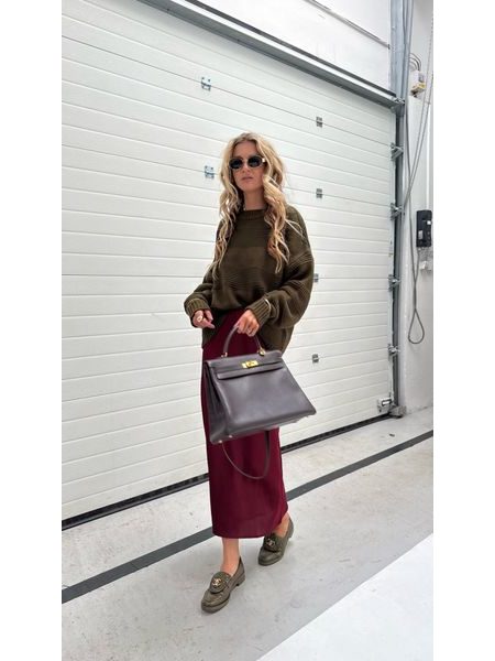 Olive jumper Rawe BeChick ❤