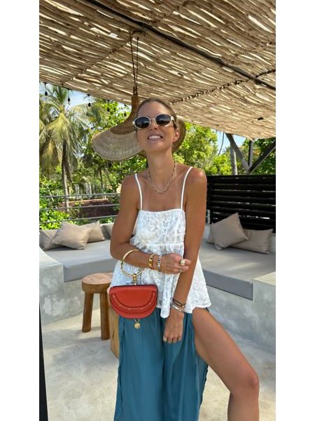 Bílý top Baby Doll BeChick ❤