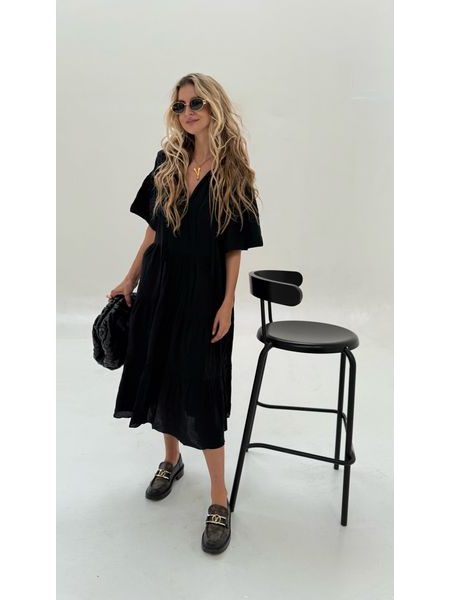 Black Poppy Dress BeChick ❤