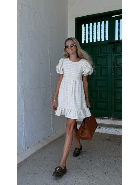 Šaty Cream Tweed BeChick ❤
