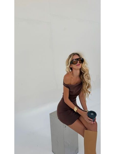 Chocolate Dress Mila BeChick ❤