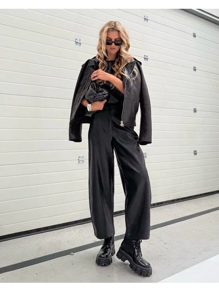 Černé kalhoty Loose Fall BeChick ❤