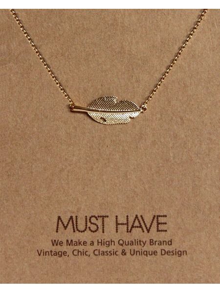 MUST HAVE series: Gold Feather