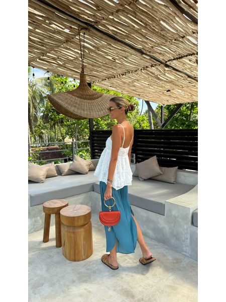 Bílý top Baby Doll BeChick ❤