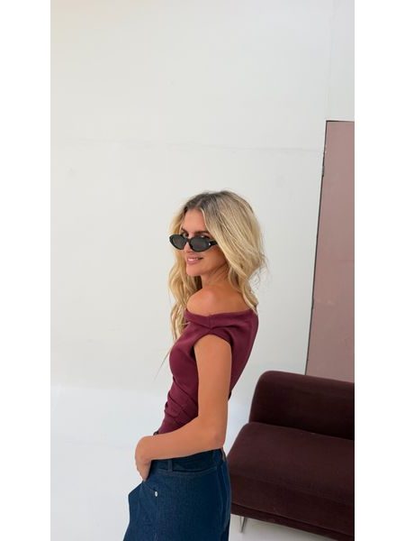 Burgundy Helene BeChick Top ❤