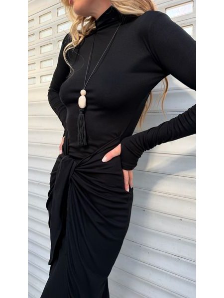 Black Knotty Dress BeChick ❤