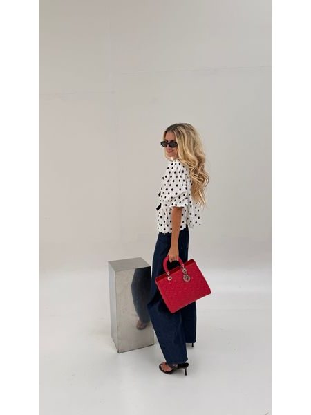 White Dots Top BeChick ❤