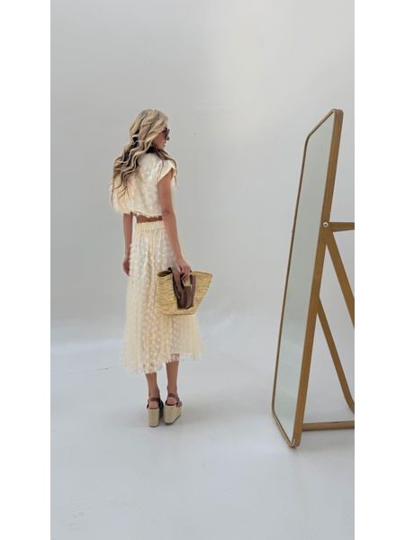 Flower Spring Top &amp; Skirt Set BeChick ❤