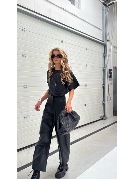 Černé kalhoty Loose Fall BeChick ❤