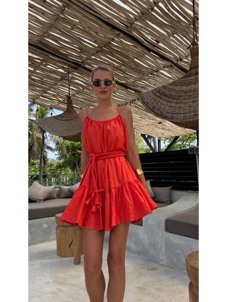 Oranžové šaty Samantha BeChick ❤