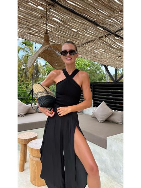 Black Bodycon Twist Top BeChick ❤