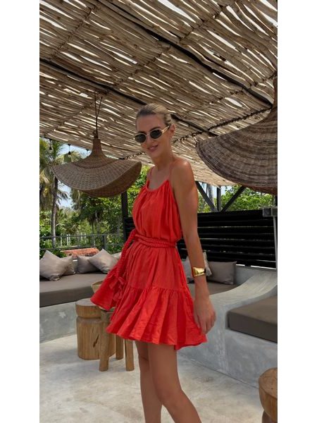 Oranžové šaty Samantha BeChick ❤