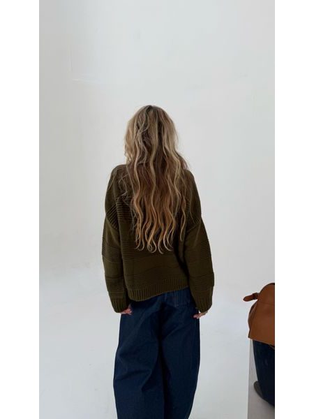 Olive jumper Rawe BeChick ❤