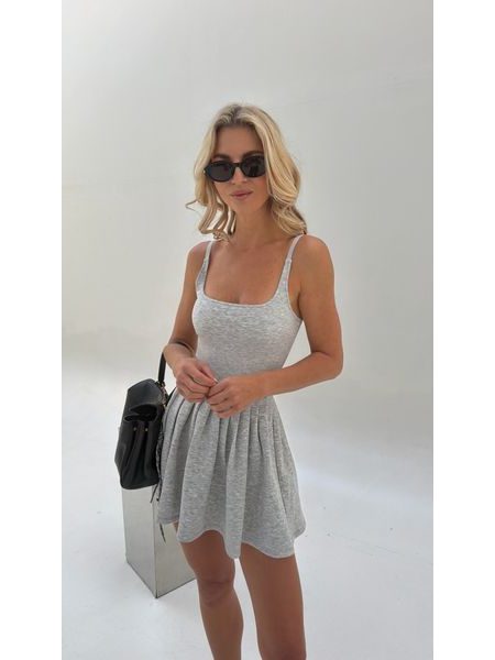 Dress/Playsuit Grey Scuba BeChick ❤