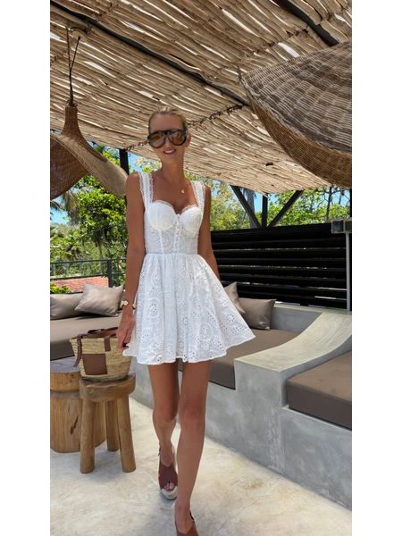 Bílé šaty Saint Tropez BeChick ❤
