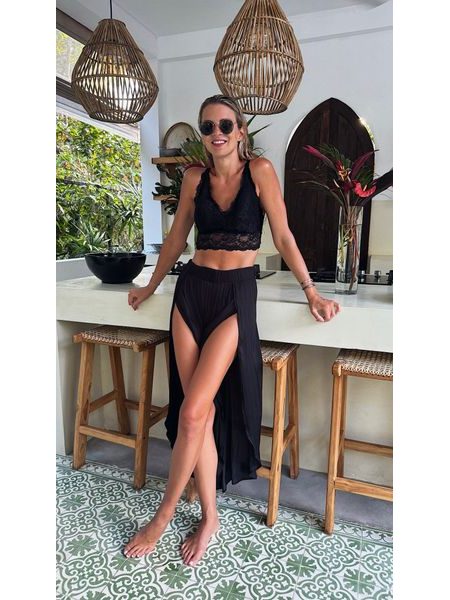 Black lace bra Amanda BeChick ❤