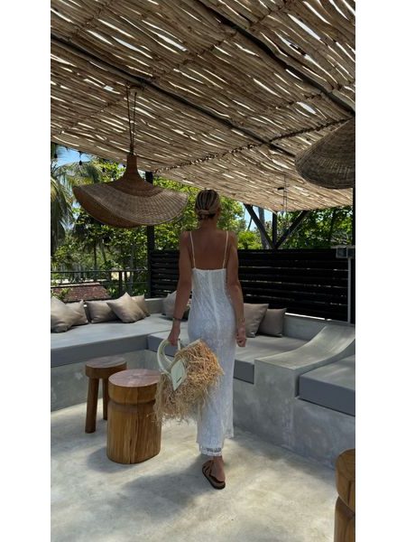 Cream Lace Dress Rose BeChick