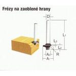 Makita D-09363 fréza na zaoblené hrany 6 mm