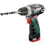 POWERMAXX BS BASIC (600080500) AKUMULÁTOROVÝ VRTACÍ ŠROUBOVÁK 12V 2X2AH LI-ION; NABÍJEČKA LC 40; PLASTOVÝ KUFR