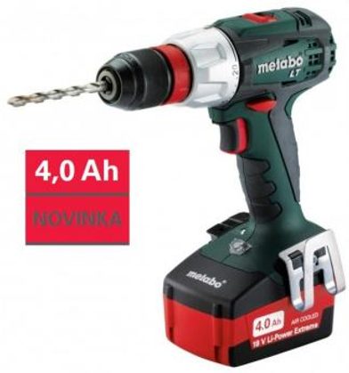 METABO BS 18 LT QUICK 4.0 Ah vrtací šroubovák