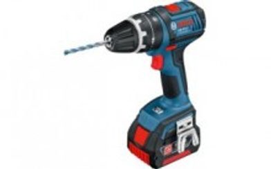 Bosch GSR 18 V-LI Professional Aku vrtací šroubovák 2x4,0Ah